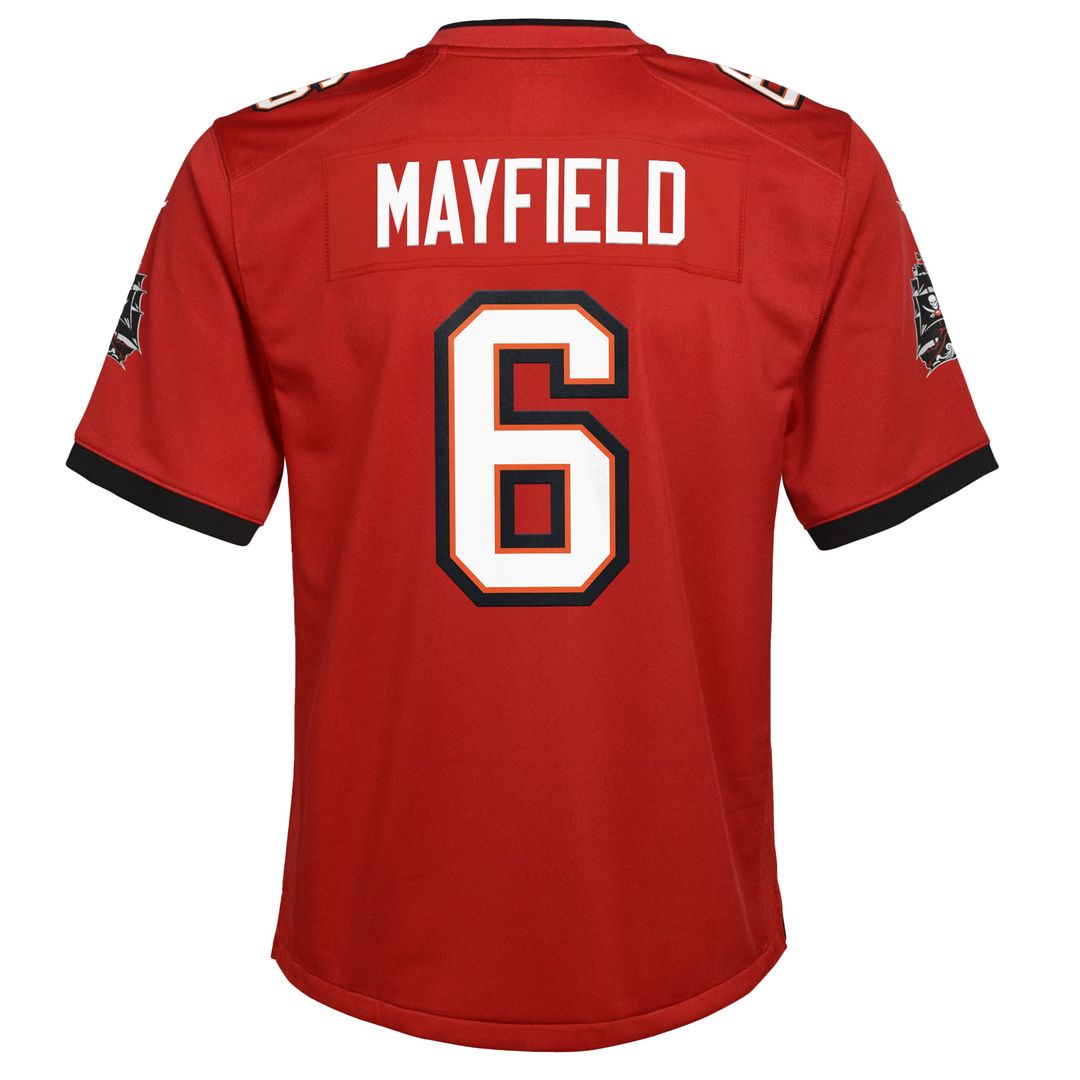 Baker Mayfield Tampa Bay Buccaneers Nike Youth Alternate Game Official Jersey - Orange