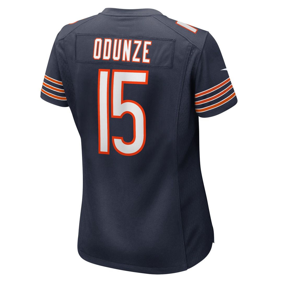 Rome Odunze Chicago Bears Nike Women's Game Official Jersey -  Navy