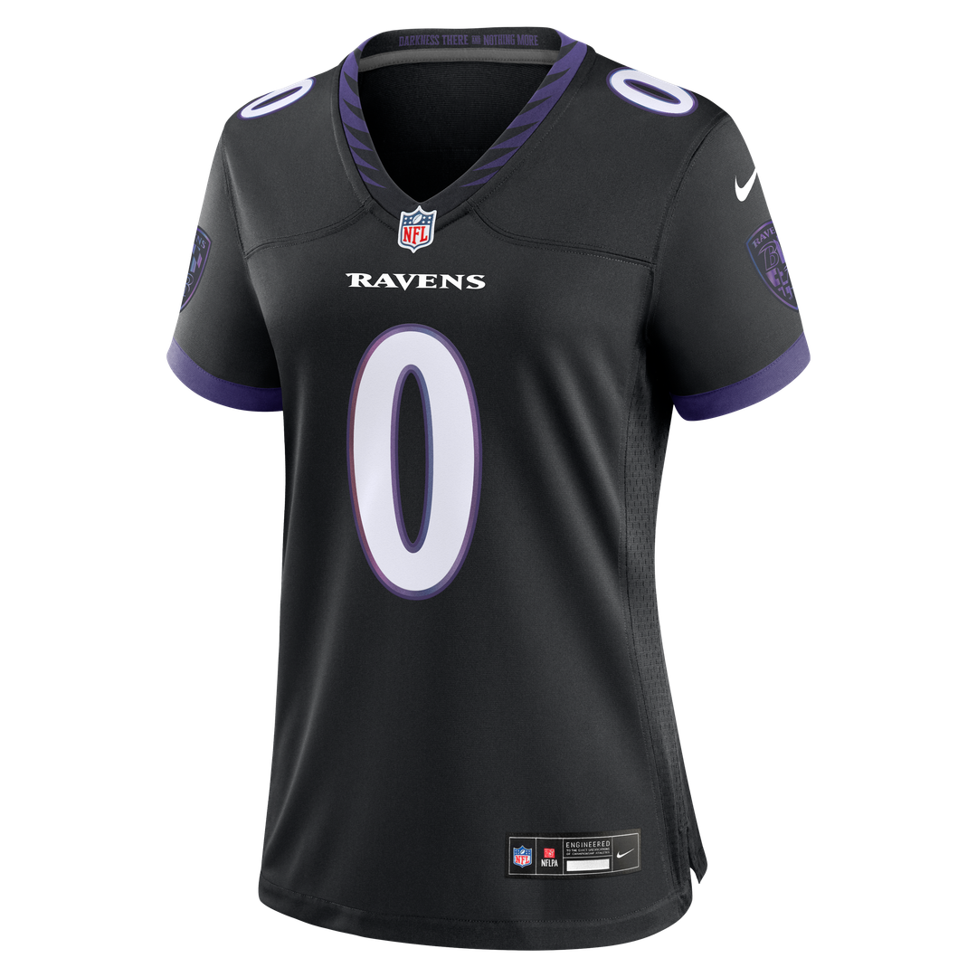 Roquan Smith Baltimore Ravens Nike Women's Team Game Official Jersey - Purple