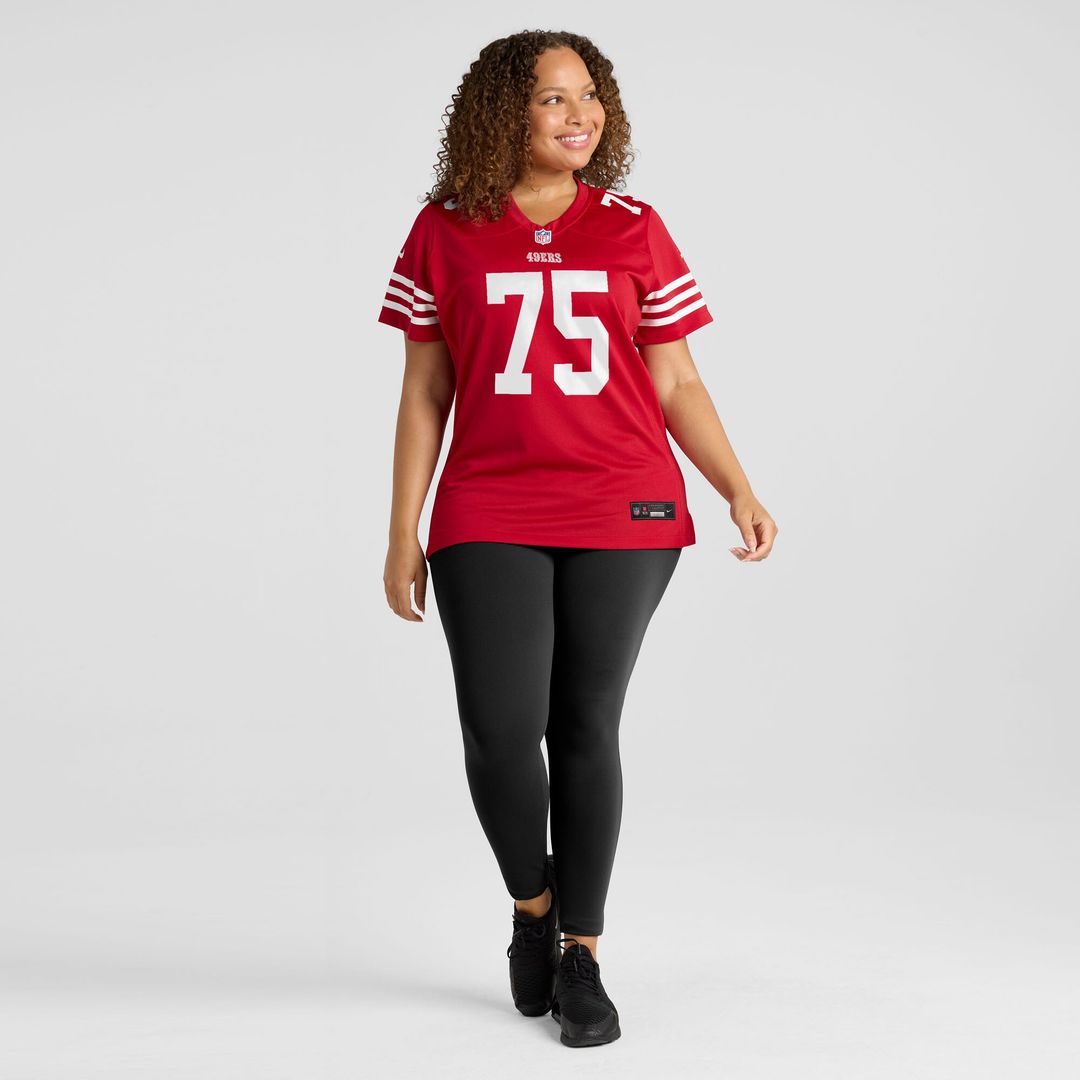 Connor Colby San Francisco 49ers Nike Women's Team Game Official Jersey -  Scarlet