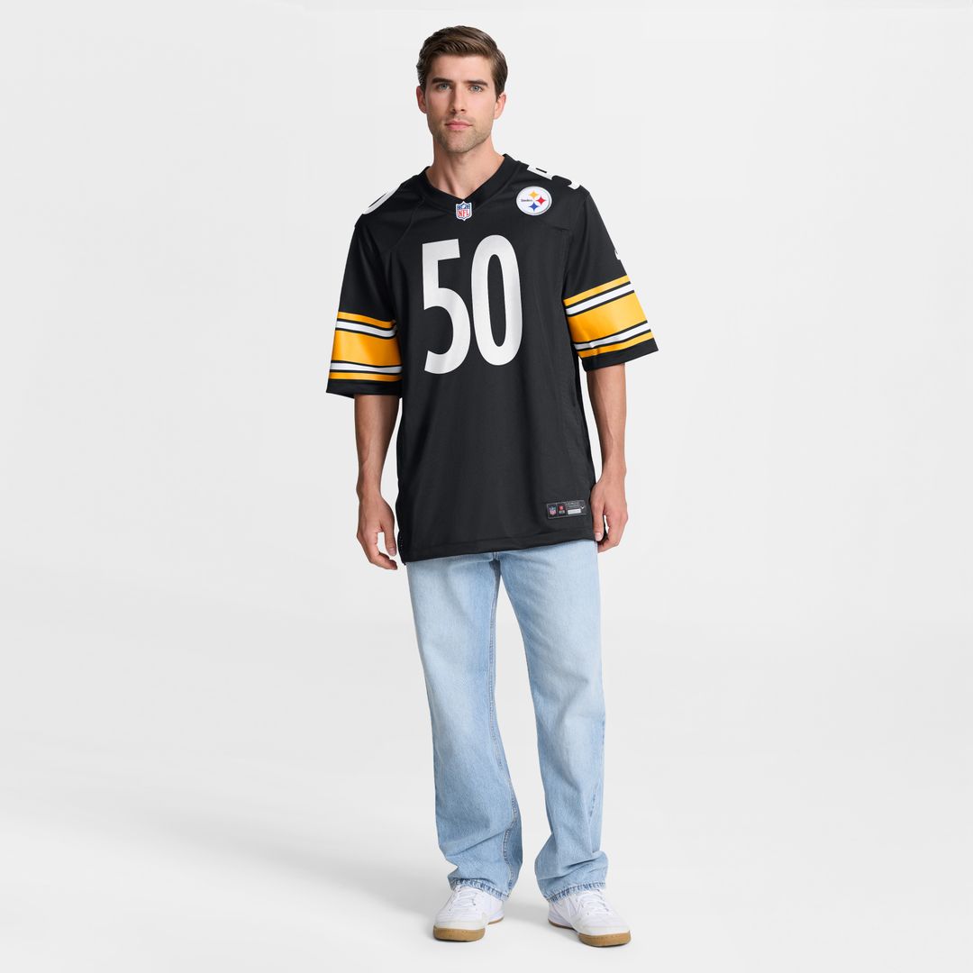 Malik Harrison Pittsburgh Steelers Nike Team Game Jersey - Black