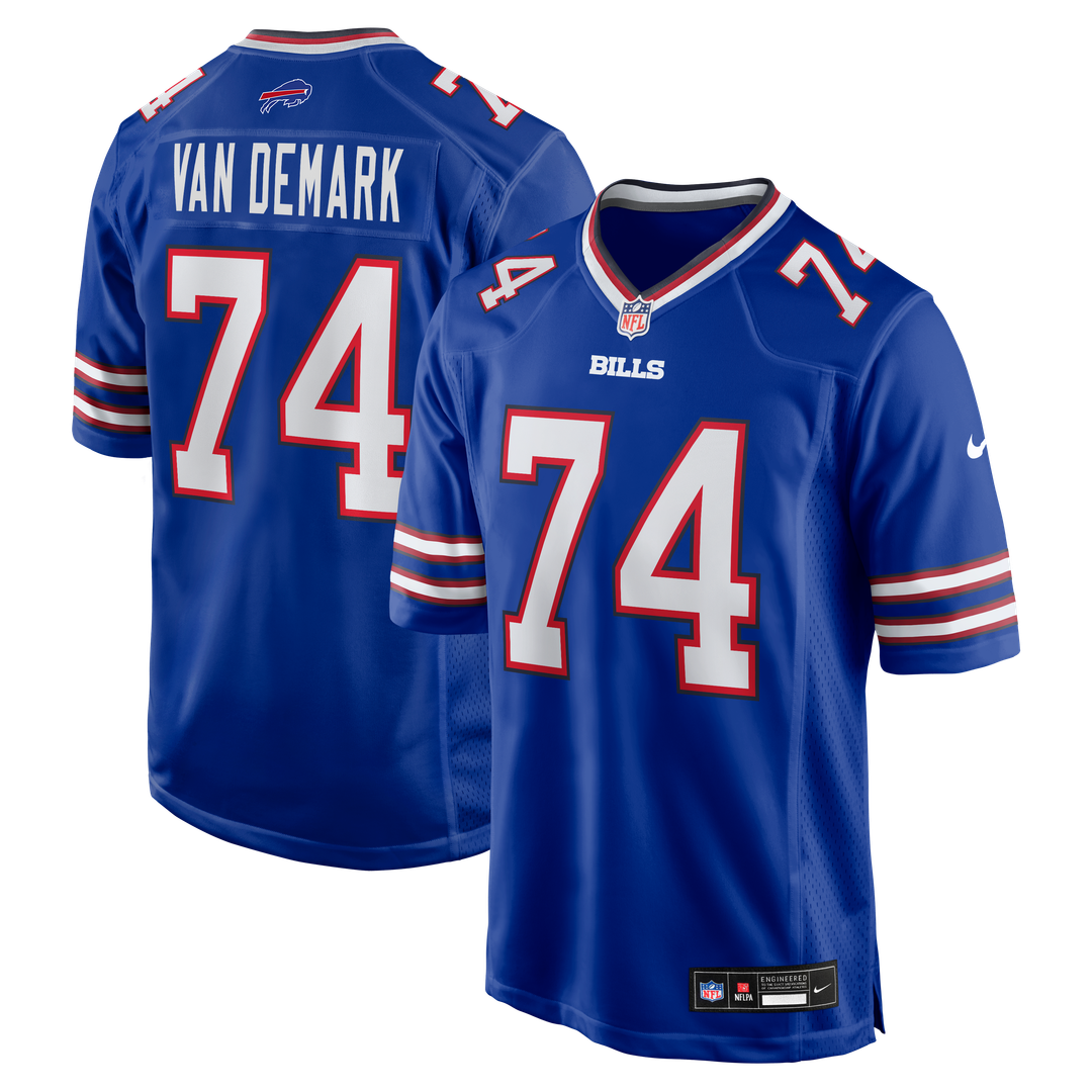 Ryan Van Demark Buffalo Bills Nike Game Player Jersey - Royal