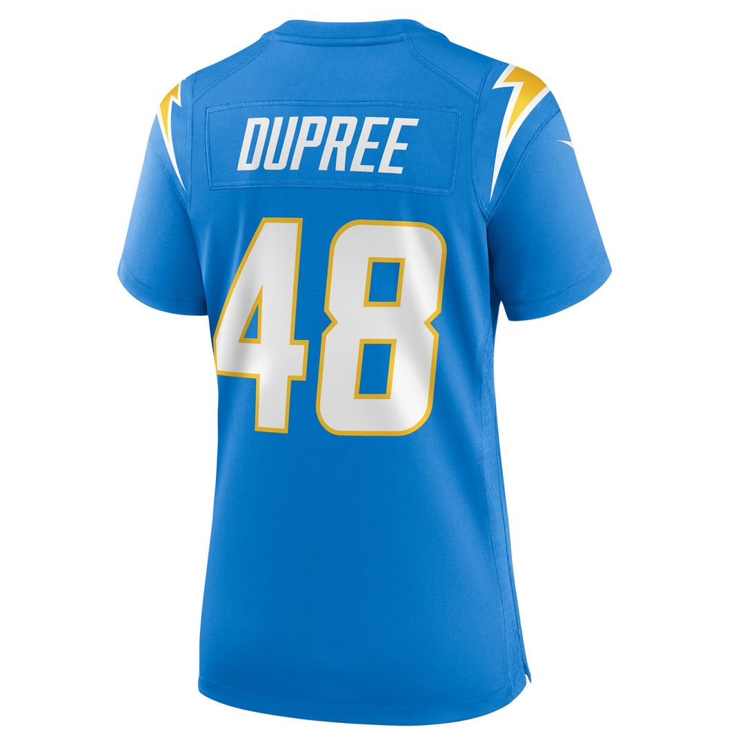 Bud Dupree Los Angeles Chargers Nike Women's Team Game Jersey - Powder Blue