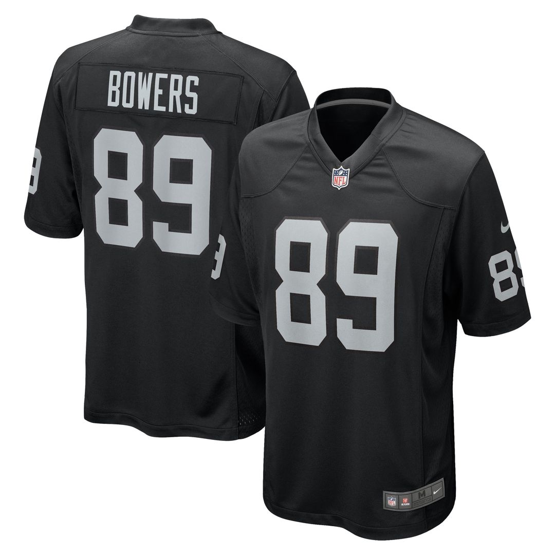 Brock Bowers Las Vegas Raiders Nike  Player Game Official Jersey - Black