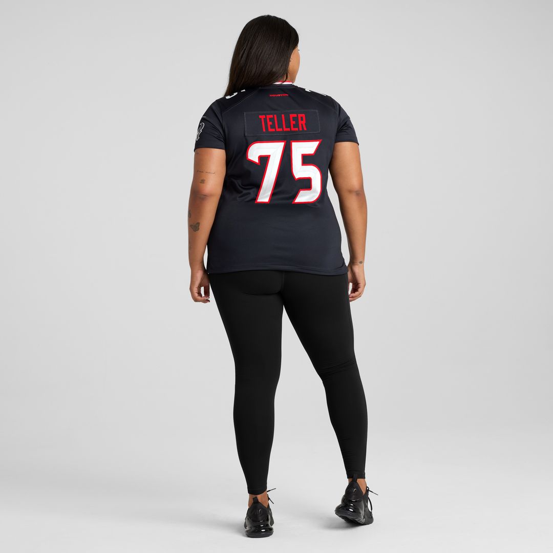 Wyatt Teller Houston Texans Nike Women's Team Game Jersey - Navy