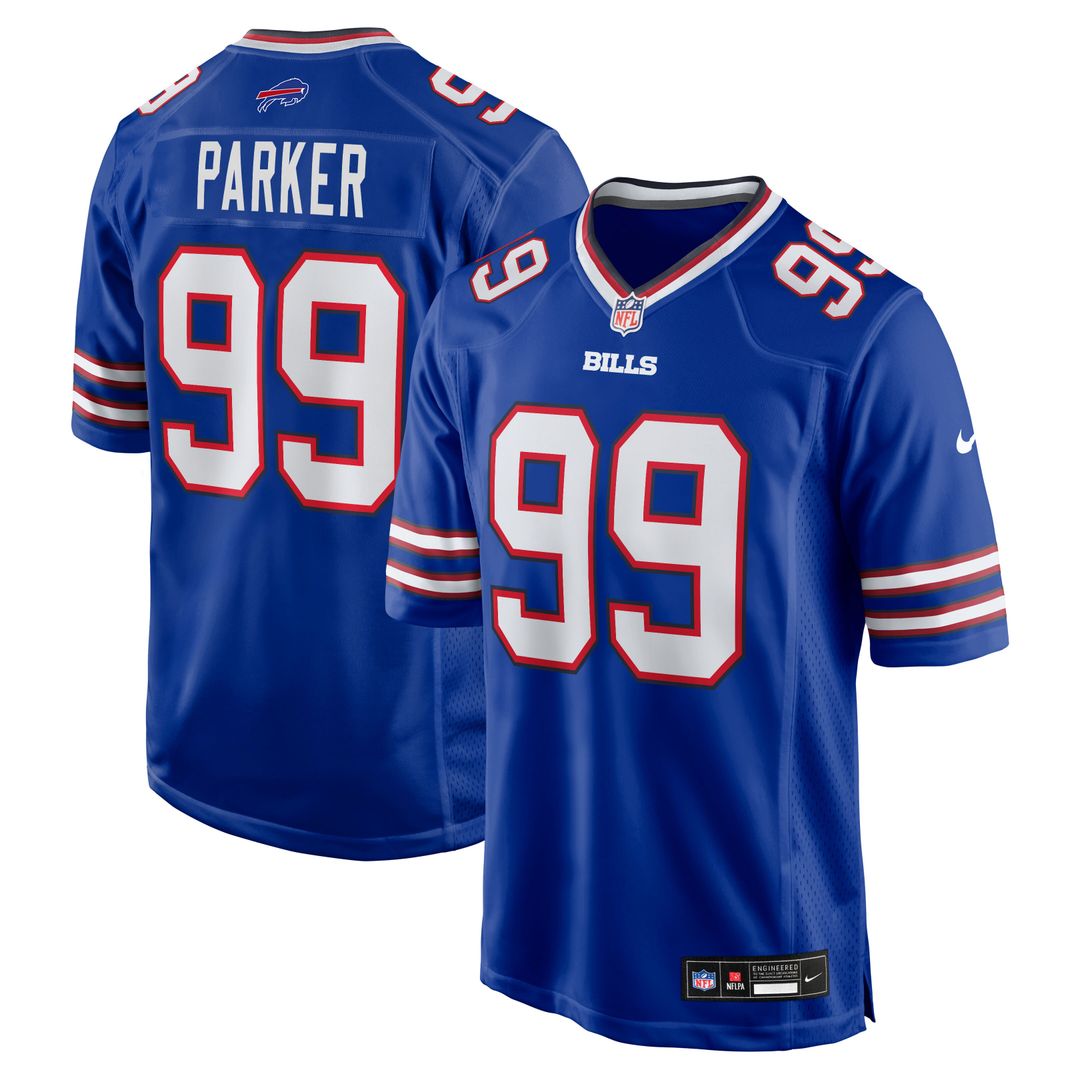 T.J. Parker Buffalo Bills Nike Game Official Jersey - Royal
