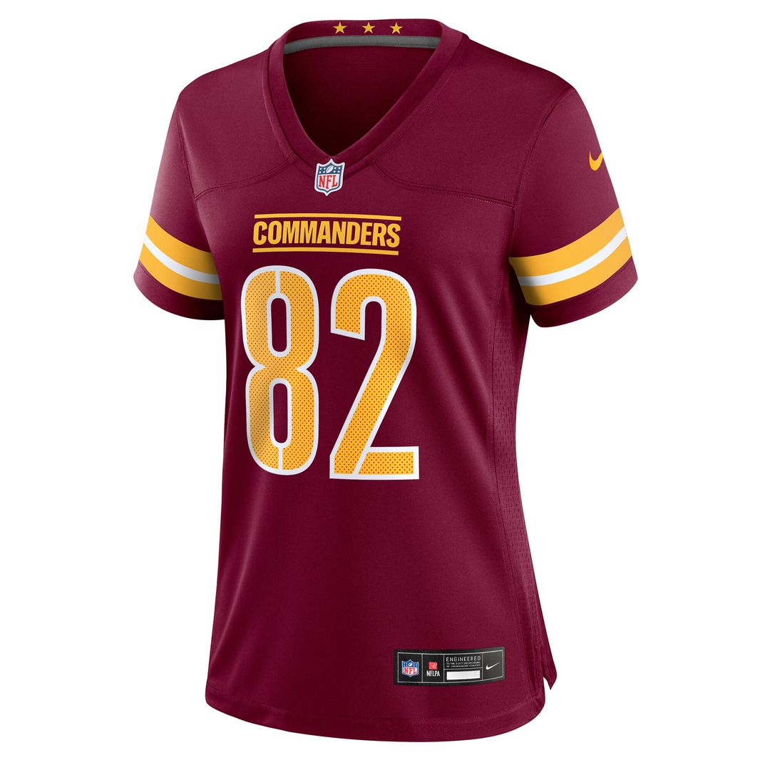 Ben Sinnott Washington Commanders Nike Women's Team Game Official Jersey -  Burgundy
