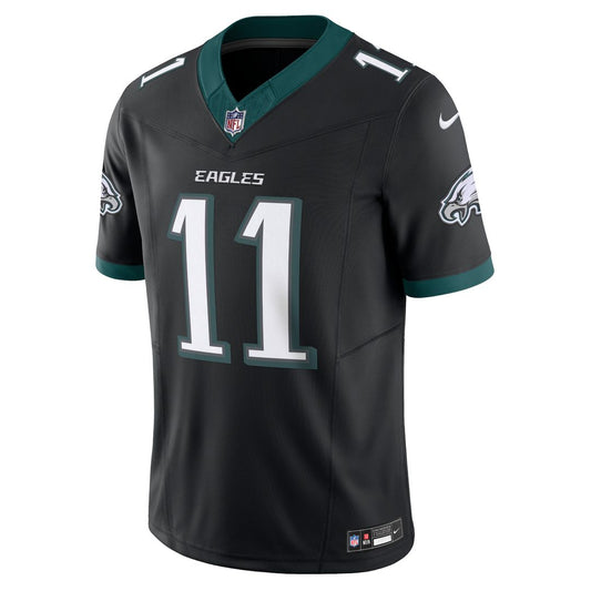 A.J. Brown Philadelphia Eagles Nike Alternate Vapor F.U.S.E. Limited Official Jersey - Black