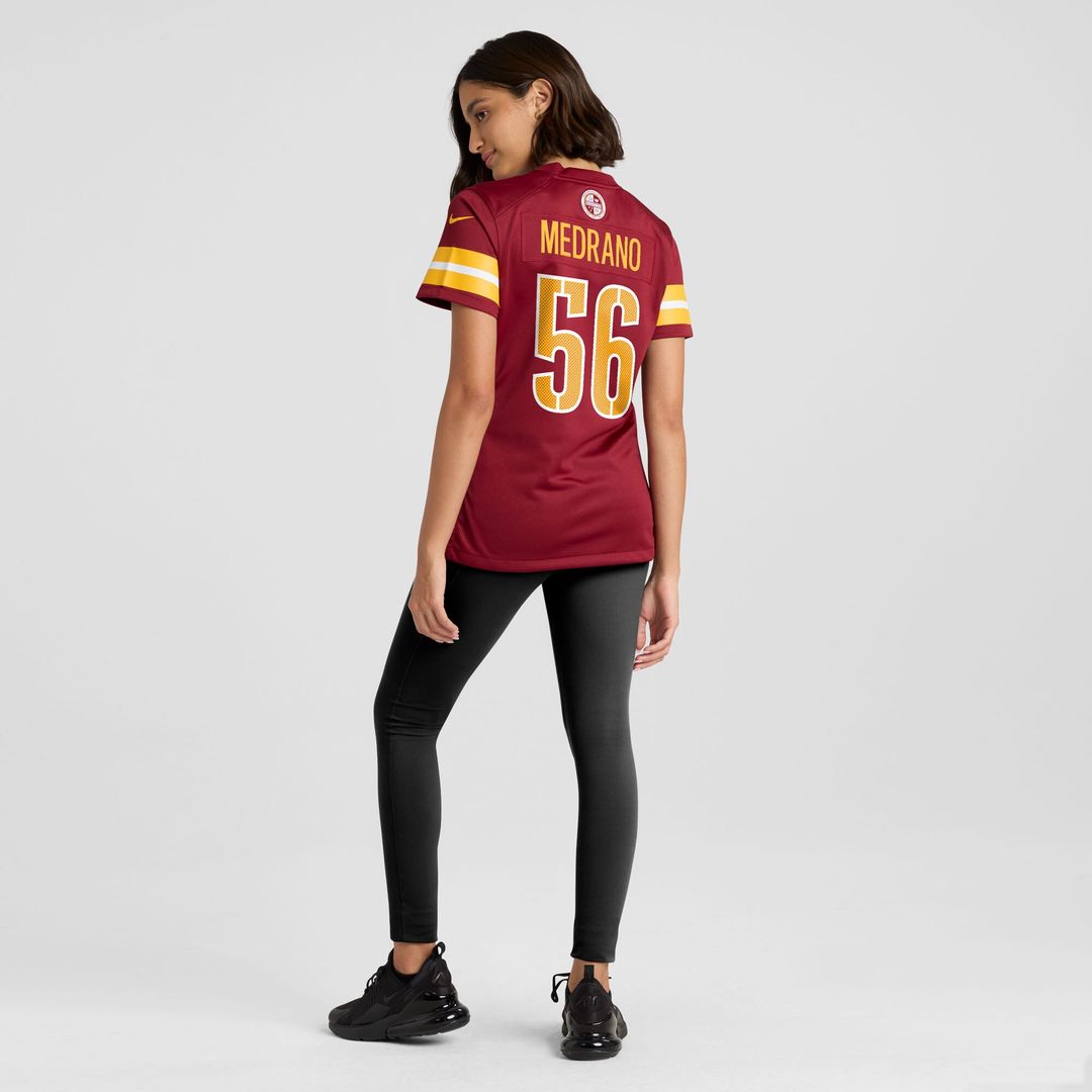 Kain Medrano Washington Commanders Nike Women's Team Game Jersey - Burgundy