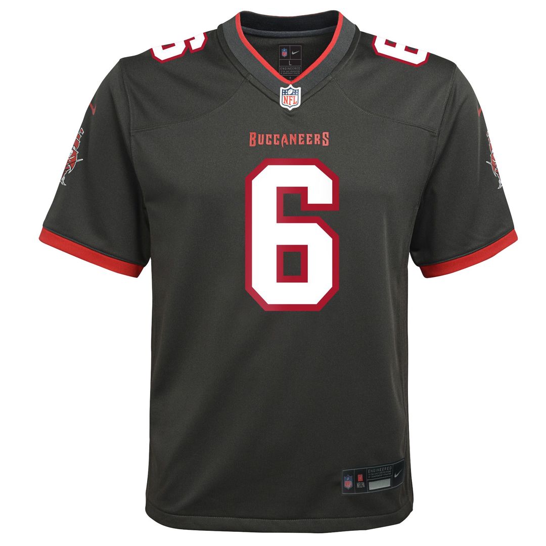 Baker Mayfield Tampa Bay Buccaneers Nike Youth Alternate Game Official Jersey - Orange