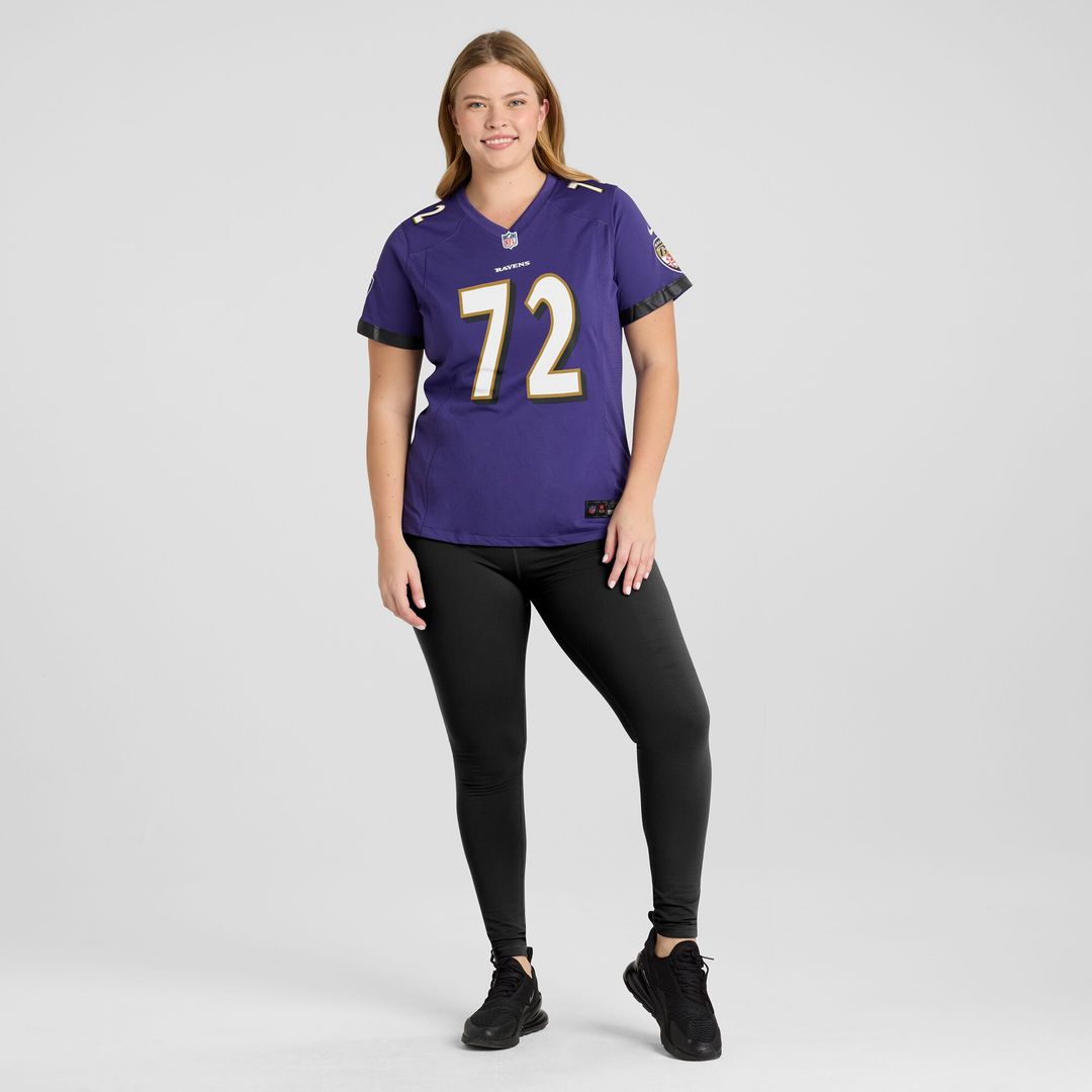 Andrew Vorhees Baltimore Ravens Nike Women's Game Jersey - Purple