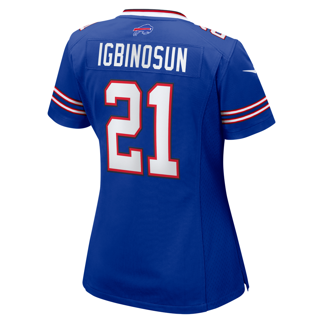 Davison Igbinosun Buffalo Bills Nike Women's Team Game Official Jersey -  Royal