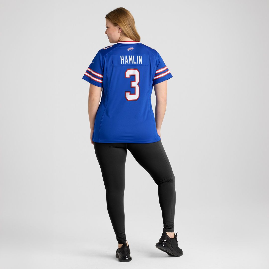 Damar Hamlin Buffalo Bills Nike Women's Game Official Jersey - Royal