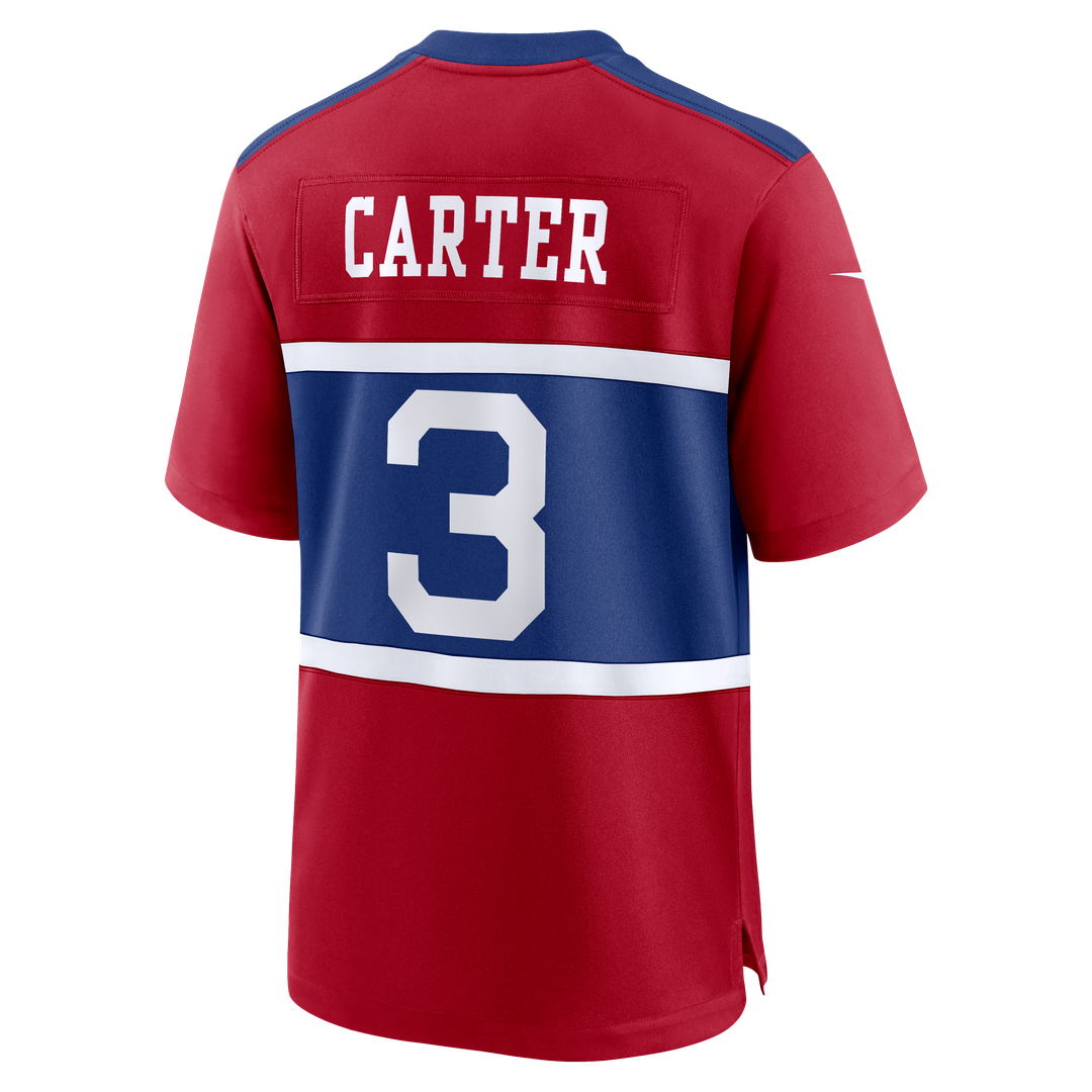 New York Giants Nike Alternate Game Official Jersey -  Red