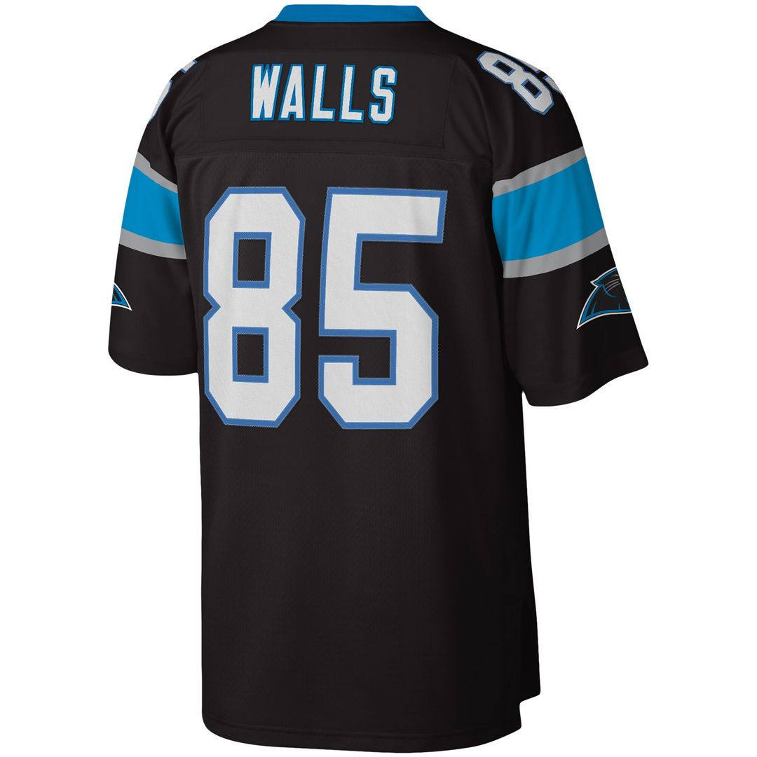 Wesley Walls Carolina Panthers Mitchell & Ness Legacy Replica Official Jersey - Black