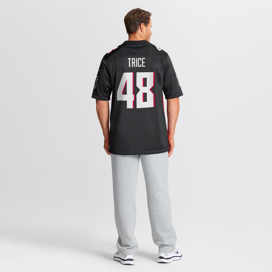 Bralen Trice Atlanta Falcons Nike Team Game Jersey - Black