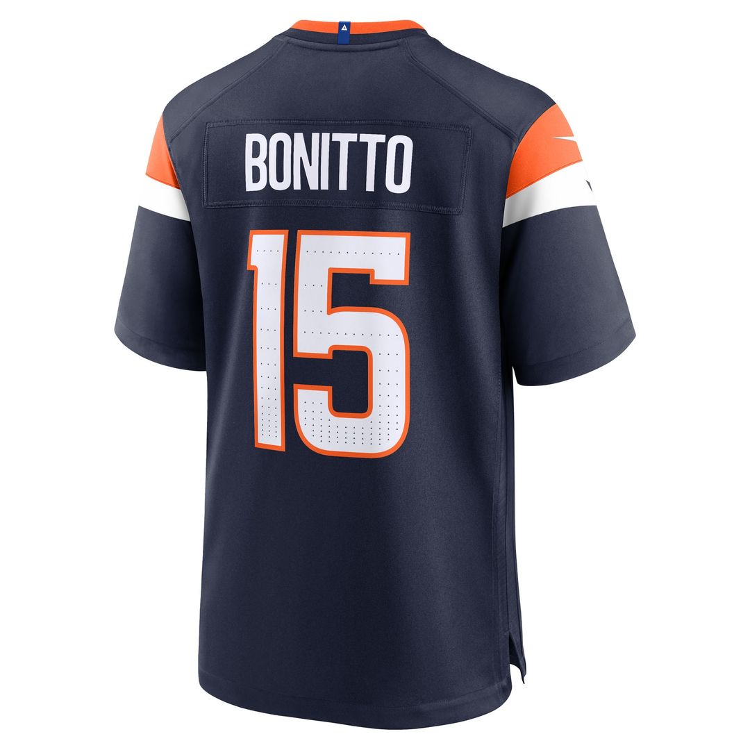 Nik Bonitto Denver Broncos Nike Team Game Official Jersey -  Orange