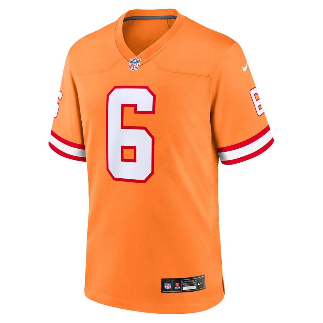Baker Mayfield Tampa Bay Buccaneers Nike Youth Alternate Game Official Jersey - Orange