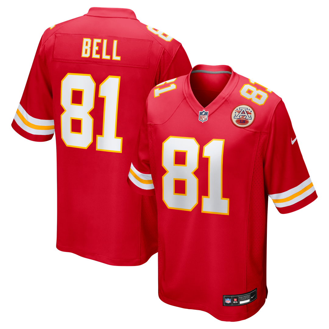 Blake Bell Kansas City Chiefs Nike Game Player Official Jersey - Red