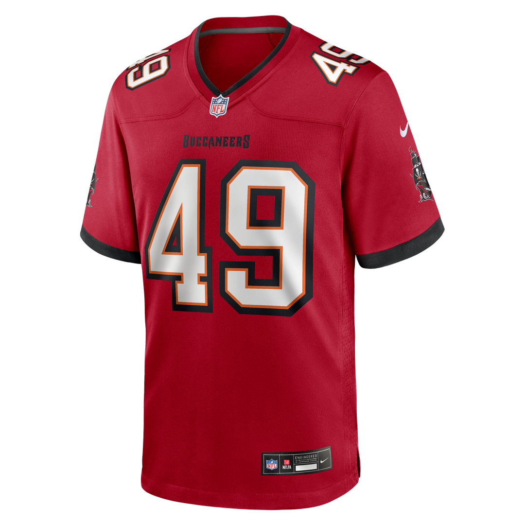 Owen Wright Tampa Bay Buccaneers Nike Team Game Jersey - Red
