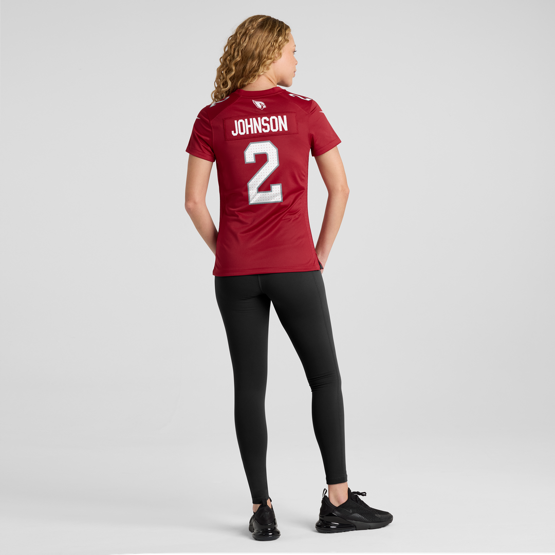 Will Johnson Arizona Cardinals Nike Women's Team Game Jersey - Cardinal