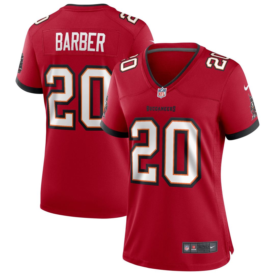Ronde Barber Tampa Bay Buccaneers Nike Women's Game Retired Player Official Jersey - Red