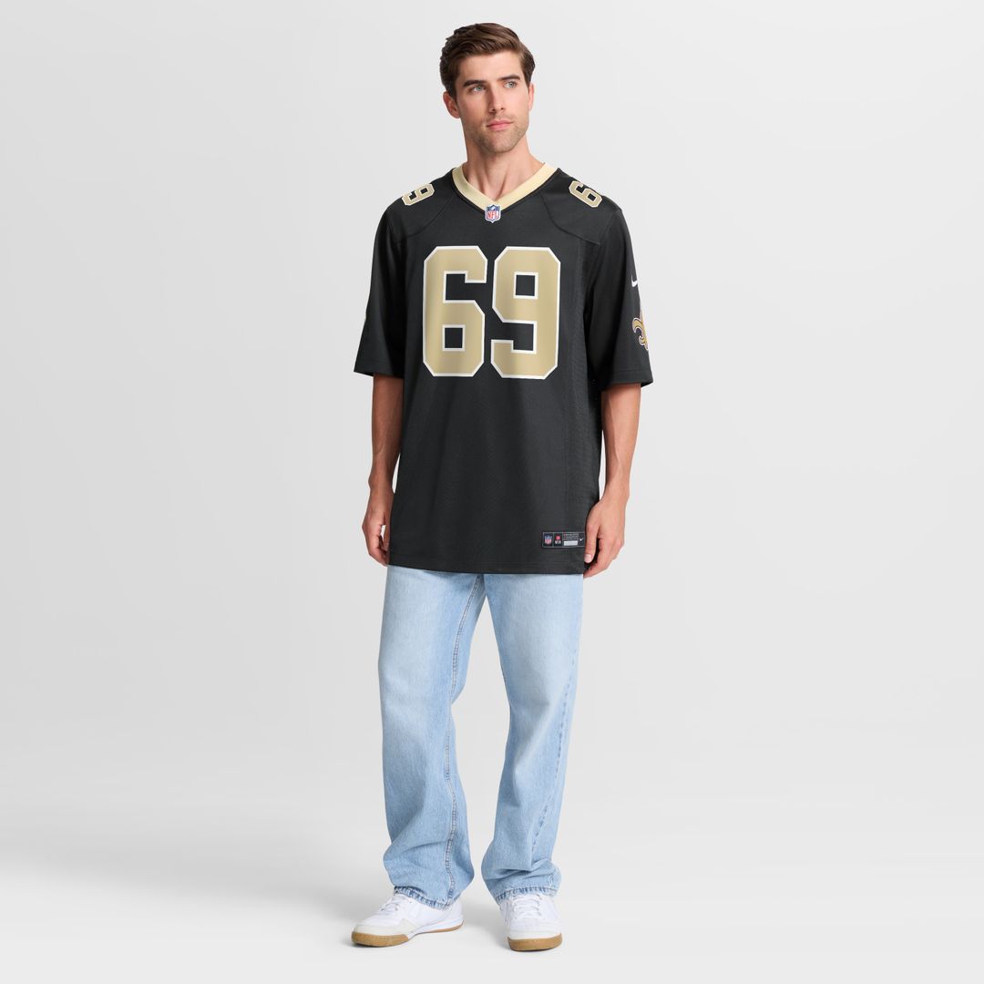 Barry Wesley New Orleans Saints Nike Team Game Jersey - Black