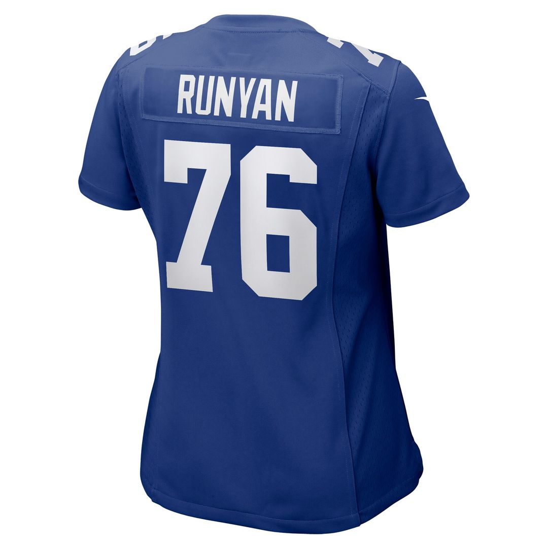 Jon Runyan New York Giants Nike Women's  Game Official Jersey -  Royal