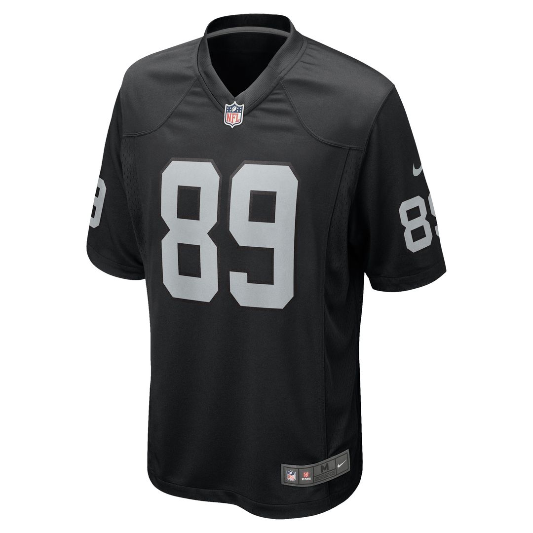 Brock Bowers Las Vegas Raiders Nike  Player Game Official Jersey - Black