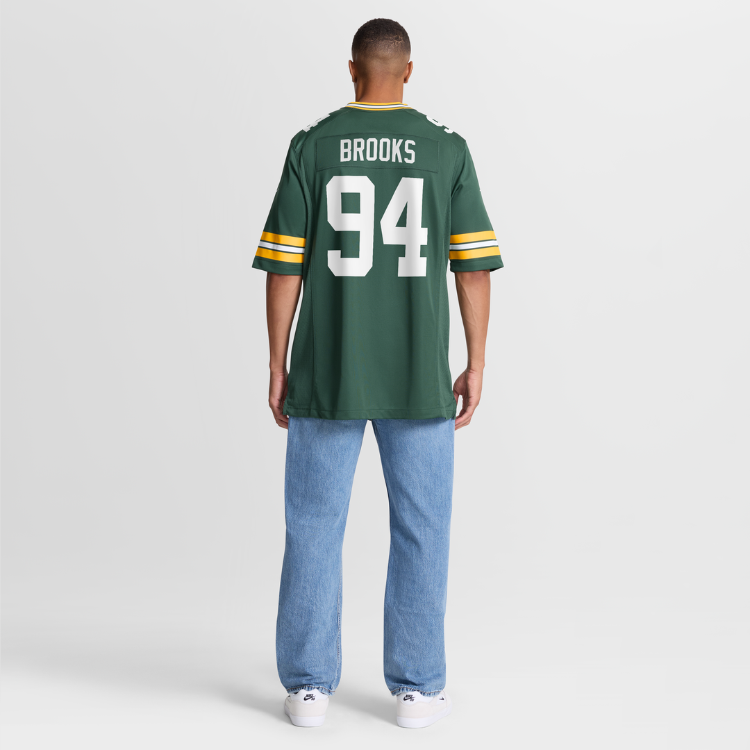 Karl Brooks Green Bay Packers Nike  Game Official Jersey -  Green