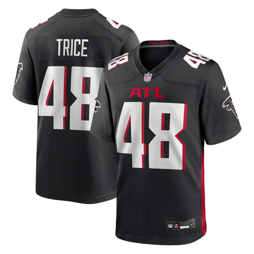 Bralen Trice Atlanta Falcons Nike Team Game Jersey - Black