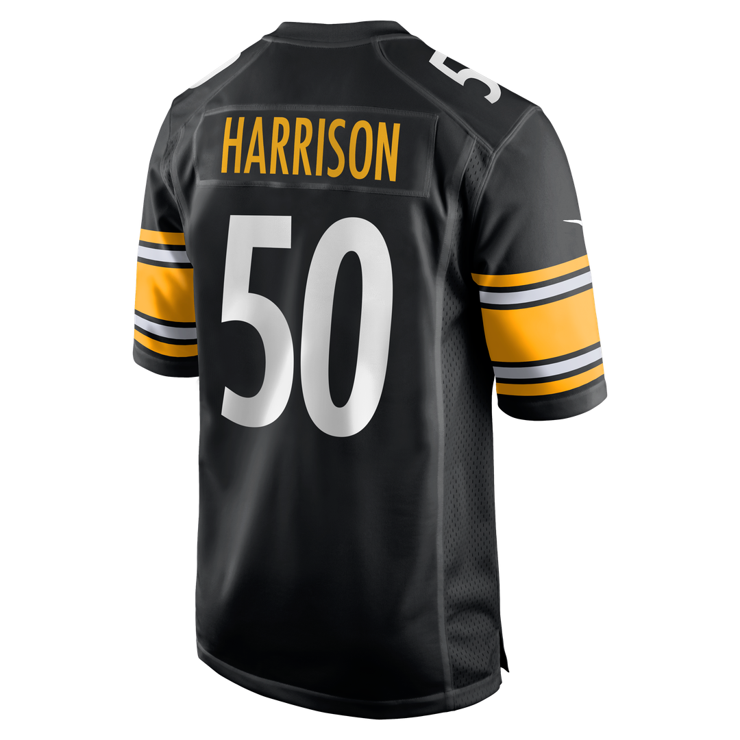 Malik Harrison Pittsburgh Steelers Nike Team Game Jersey - Black