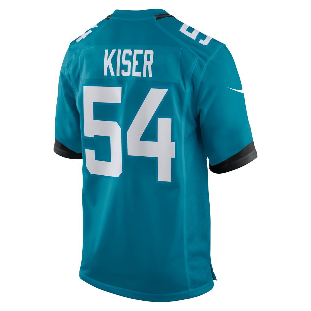 Jack Kiser Jacksonville Jaguars Nike Team Game Jersey - Teal