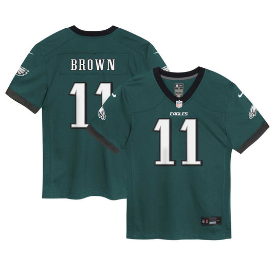 A.J. Brown Philadelphia Eagles Nike Infant Team  Player Game Official Jersey - Green