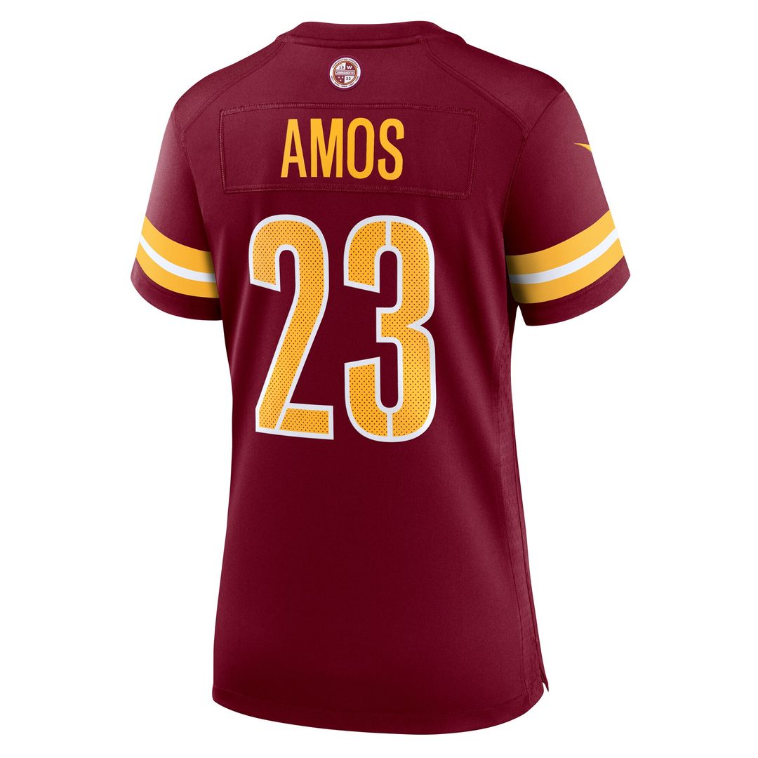 Trey Amos Washington Commanders Nike Women's Team Game Official Jersey -  Burgundy