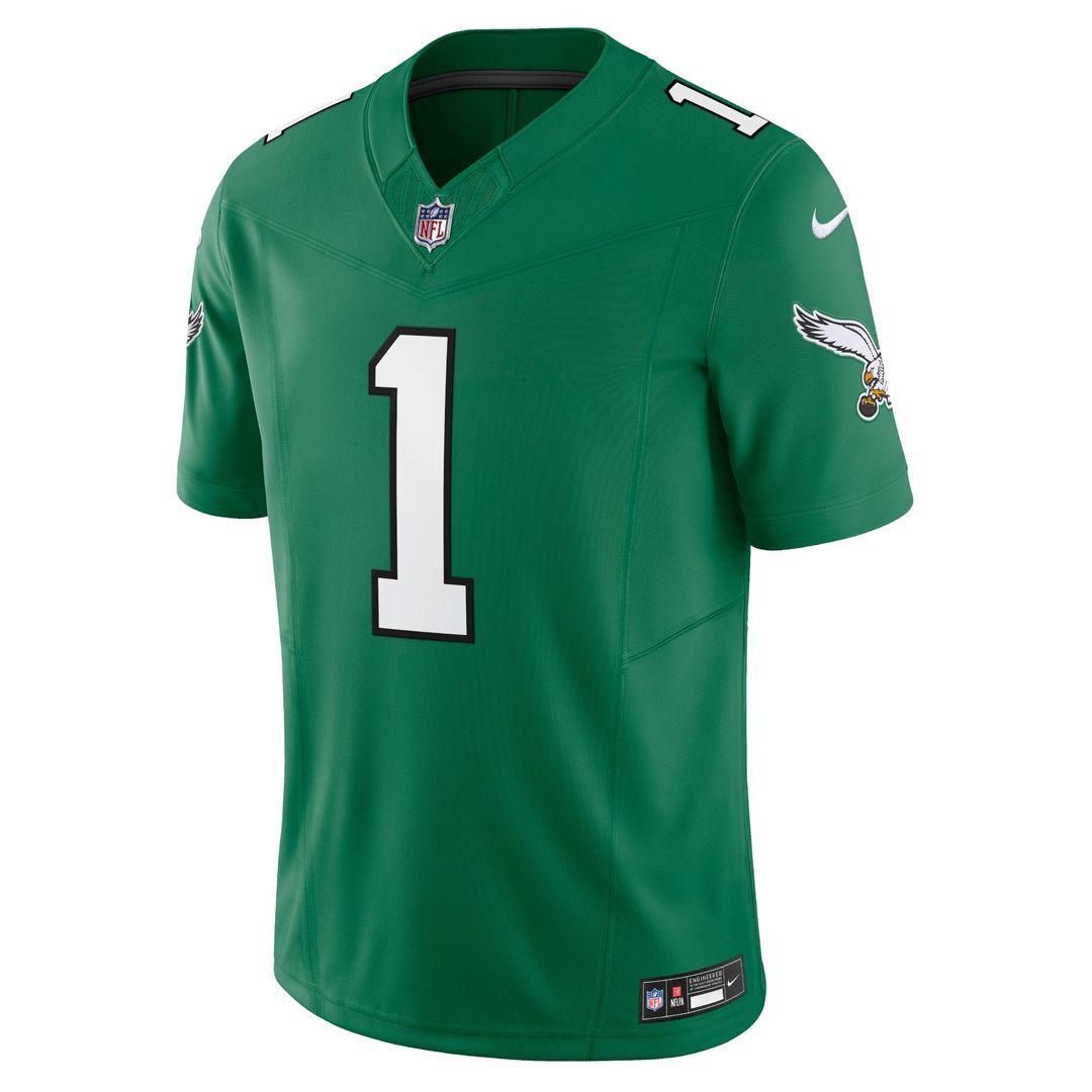 Jalen Hurts Philadelphia Eagles Nike Vapor F.U.S.E. Limited Official Jersey - Midnight Green