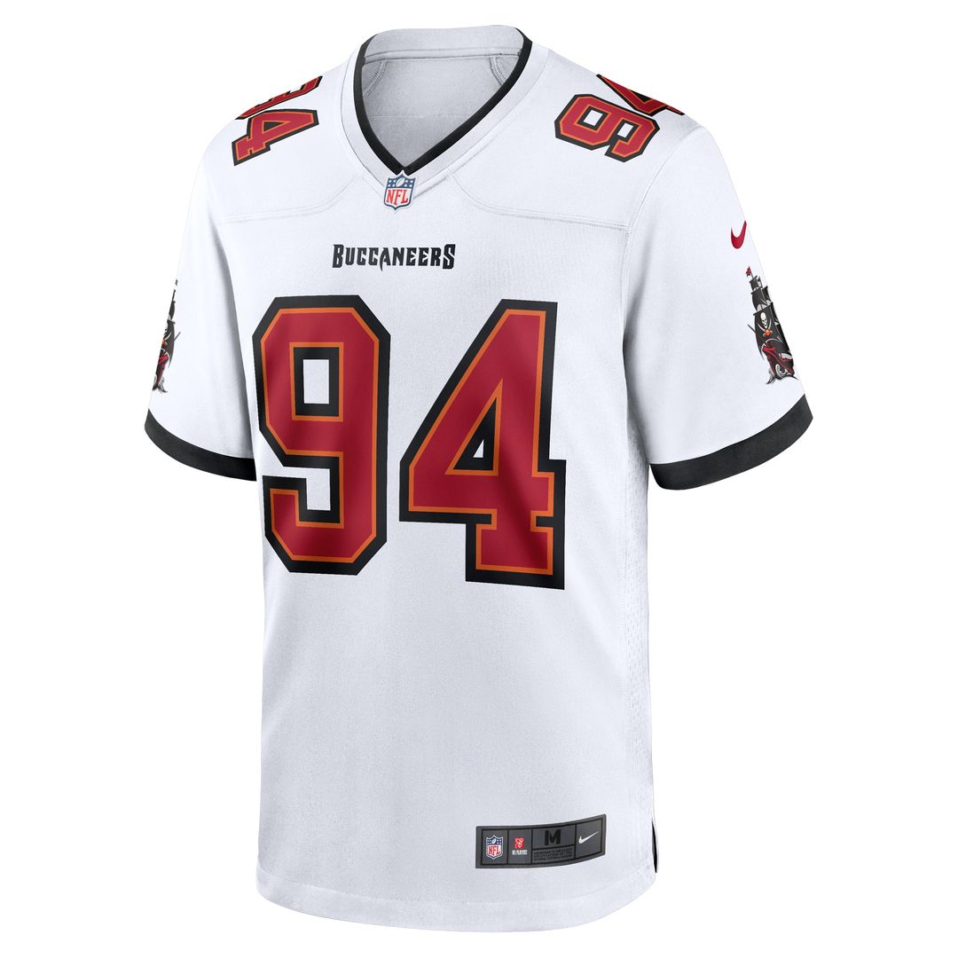 Calijah Kancey Tampa Bay Buccaneers Nike Alternate Game Official Jersey - Orange