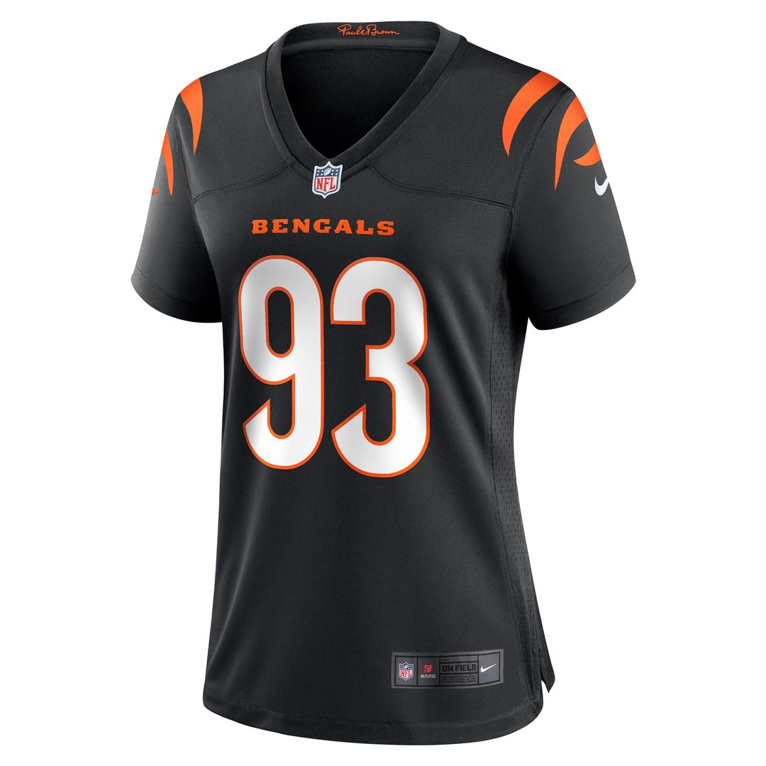 McKinnley Jackson Cincinnati Bengals Nike Women's Game Jersey - Black