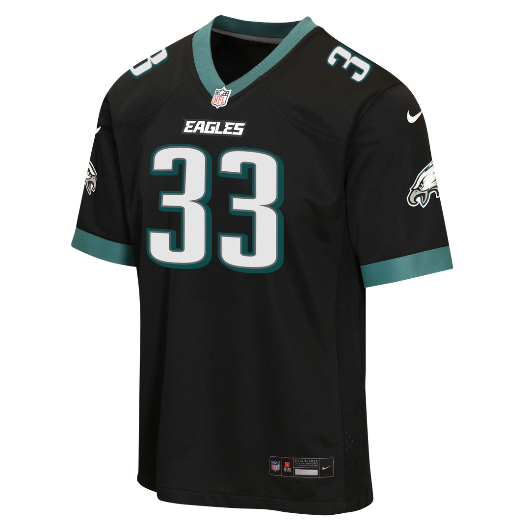 Cooper DeJean Philadelphia Eagles Nike Youth Team Game Jersey - Midnight Green