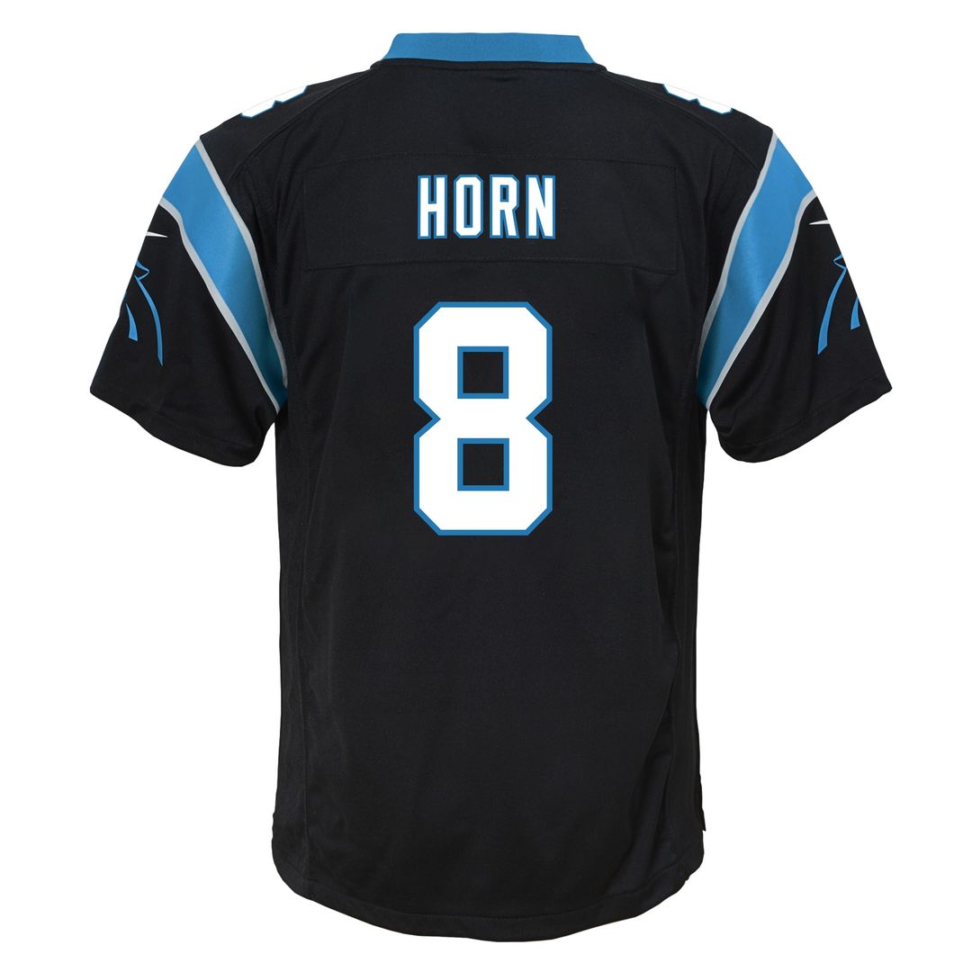 Jaycee Horn Carolina Panthers Nike Youth Game Official Jersey - Black