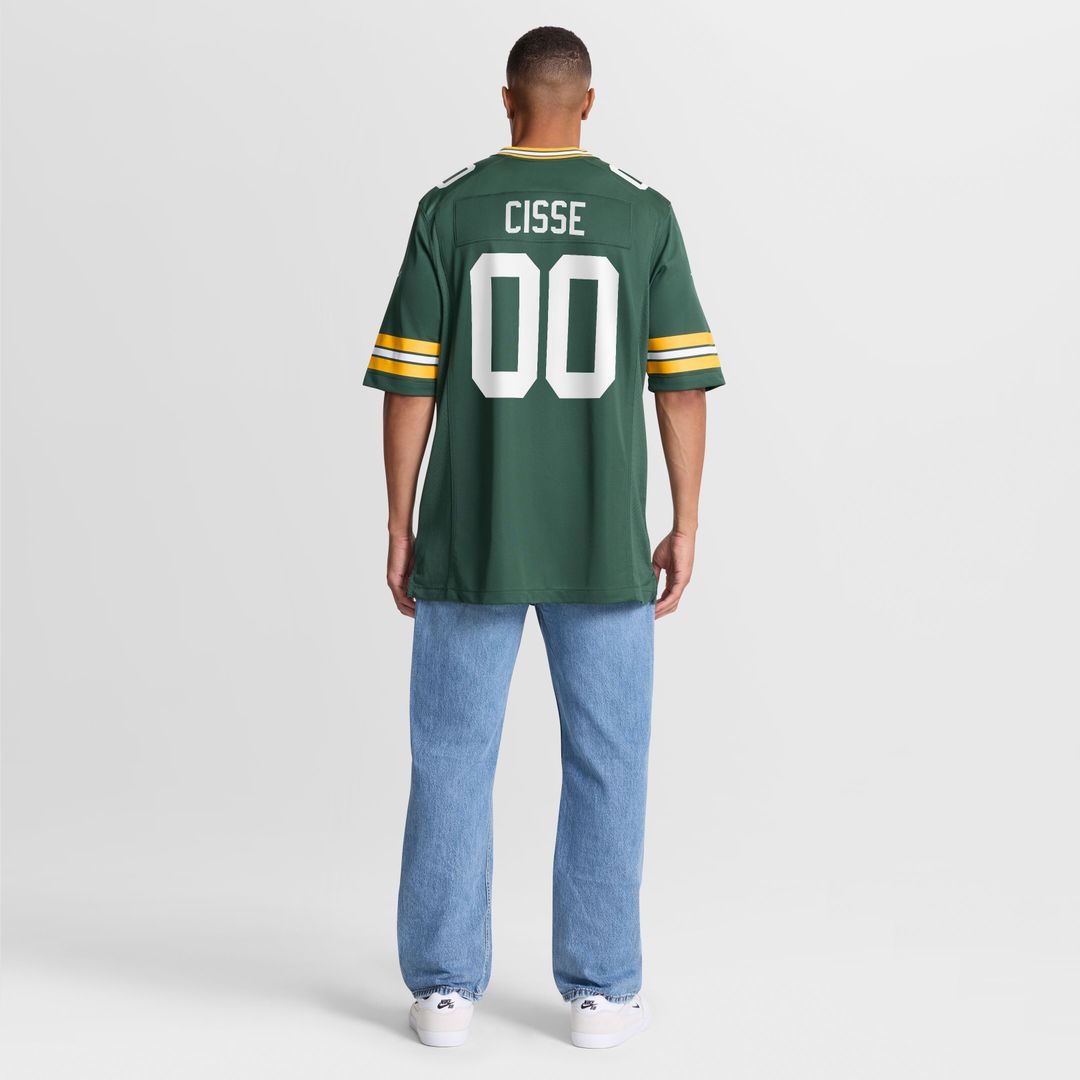Brandon Cisse Green Bay Packers Nike Game Official Jersey - Green