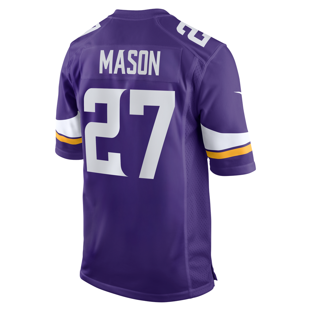 Jordan Mason Minnesota Vikings Nike Team Game Jersey - Purple
