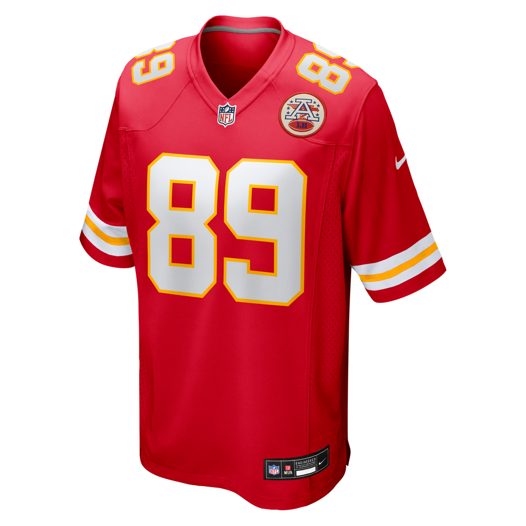 Jason Brownlee Kansas City Chiefs Nike Team Game Jersey - Red