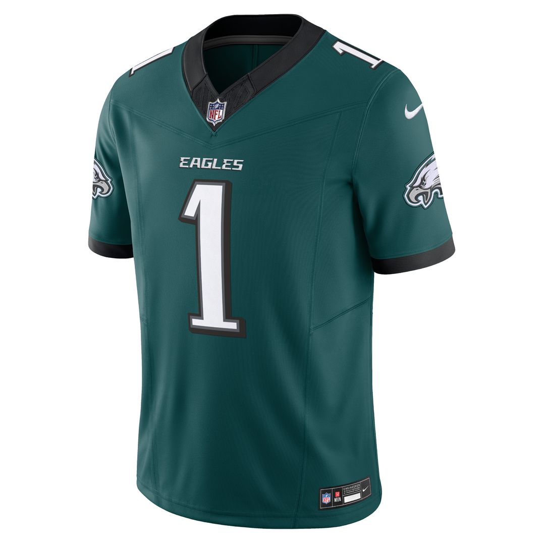 Jalen Hurts Philadelphia Eagles Nike Vapor F.U.S.E. Limited Official Jersey - Midnight Green