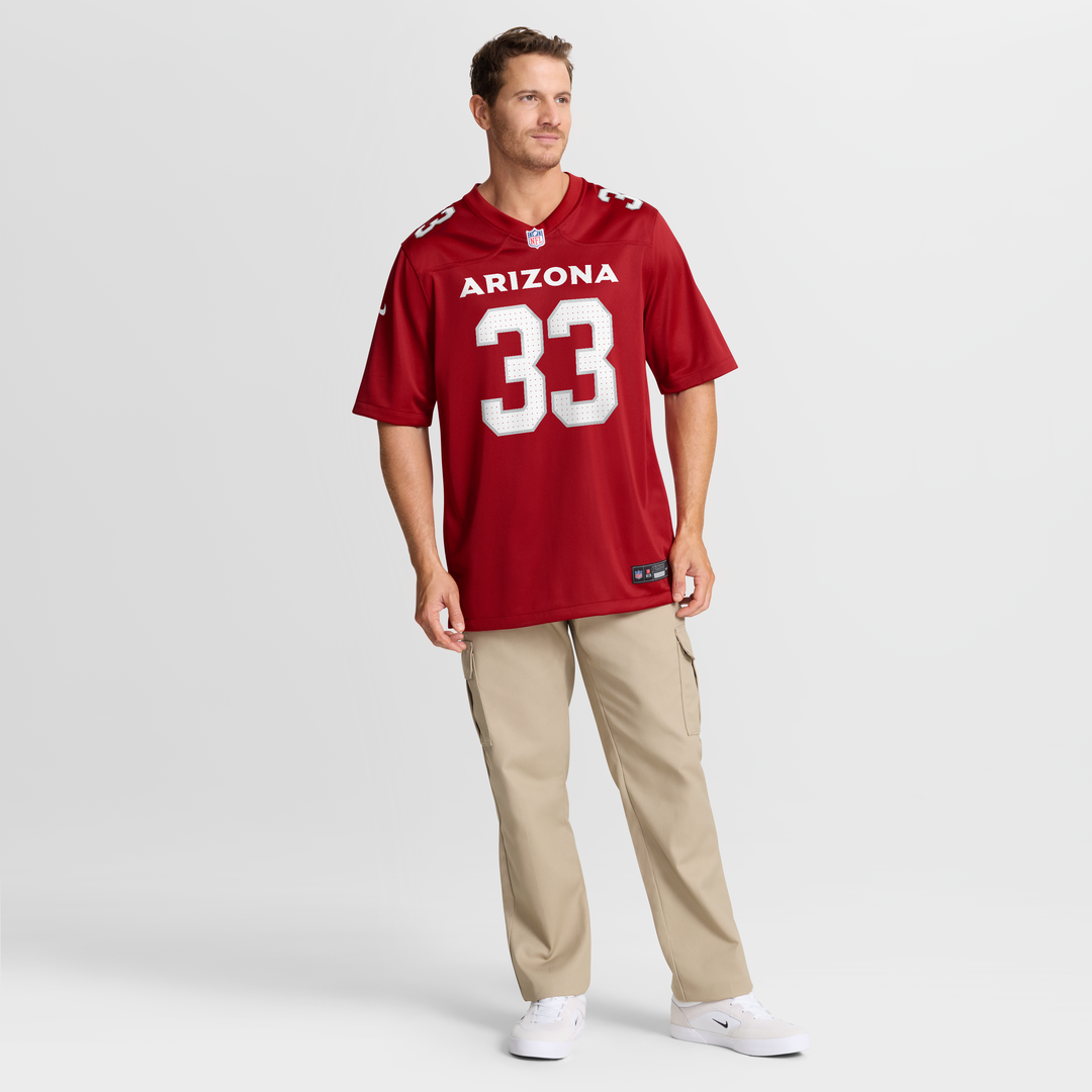 Trey Benson Arizona Cardinals Nike Team Game Jersey - Cardinal