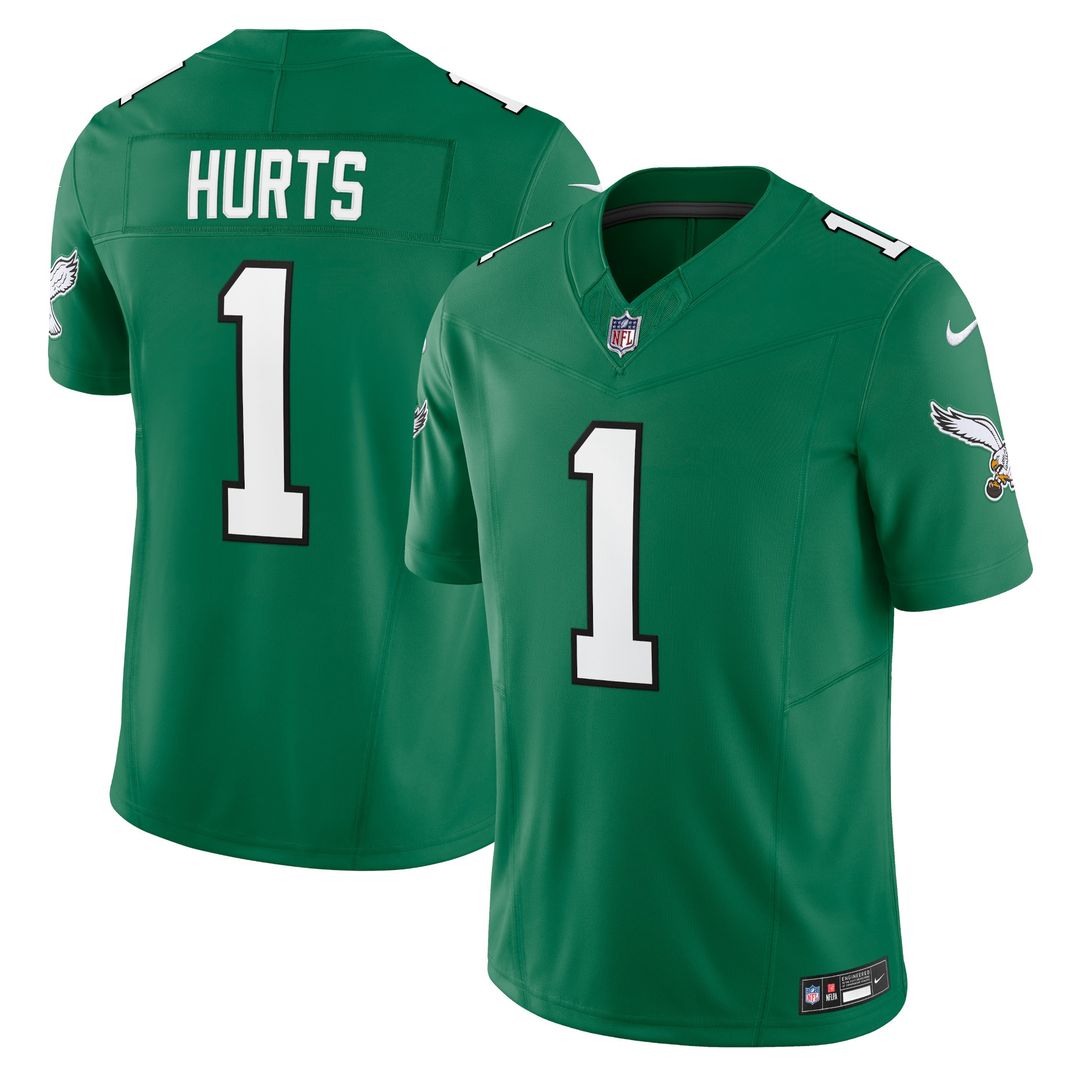 Jalen Hurts Philadelphia Eagles Nike Vapor F.U.S.E. Limited Official Jersey - Midnight Green