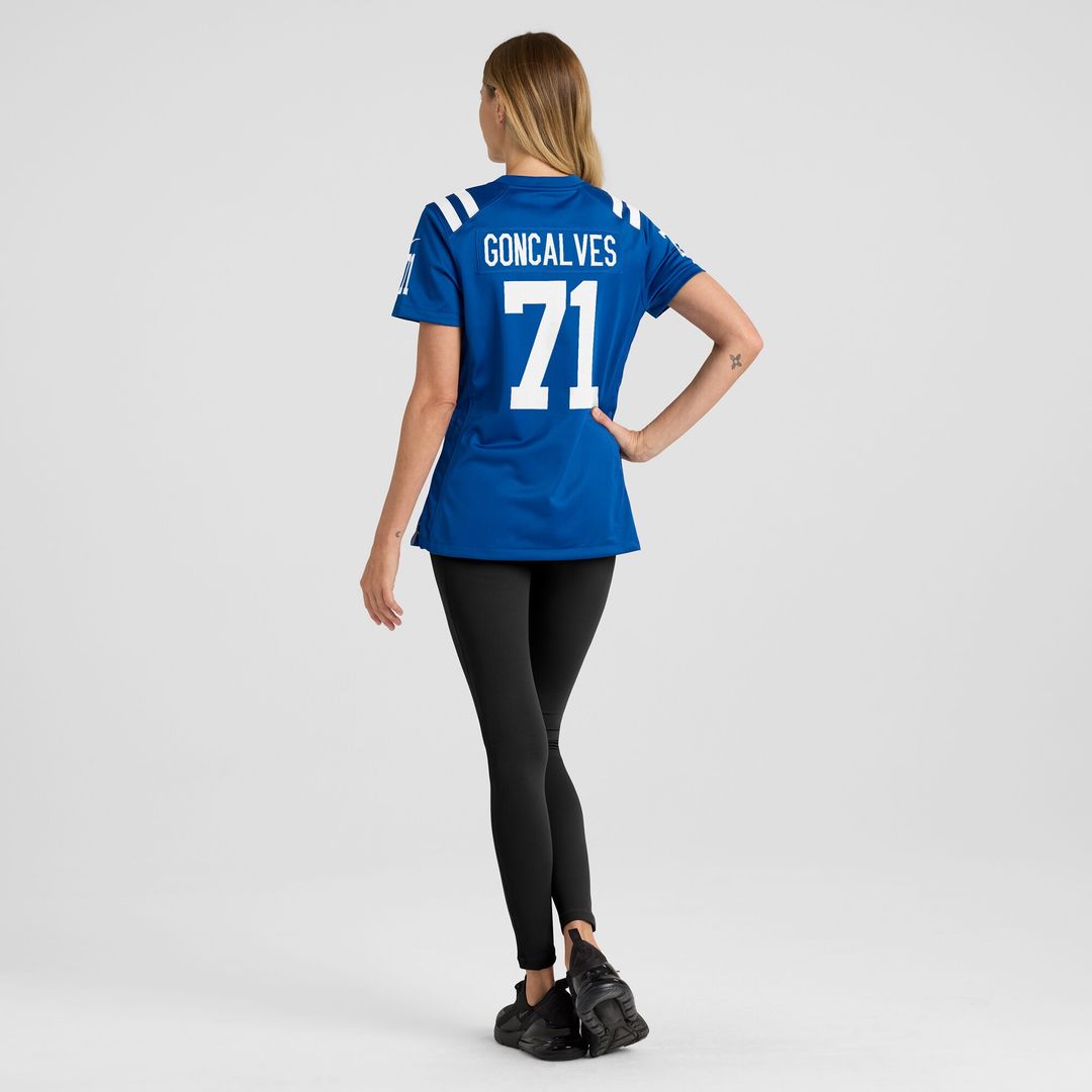 Matt Goncalves Indianapolis Colts Nike Women's Game Jersey - Royal