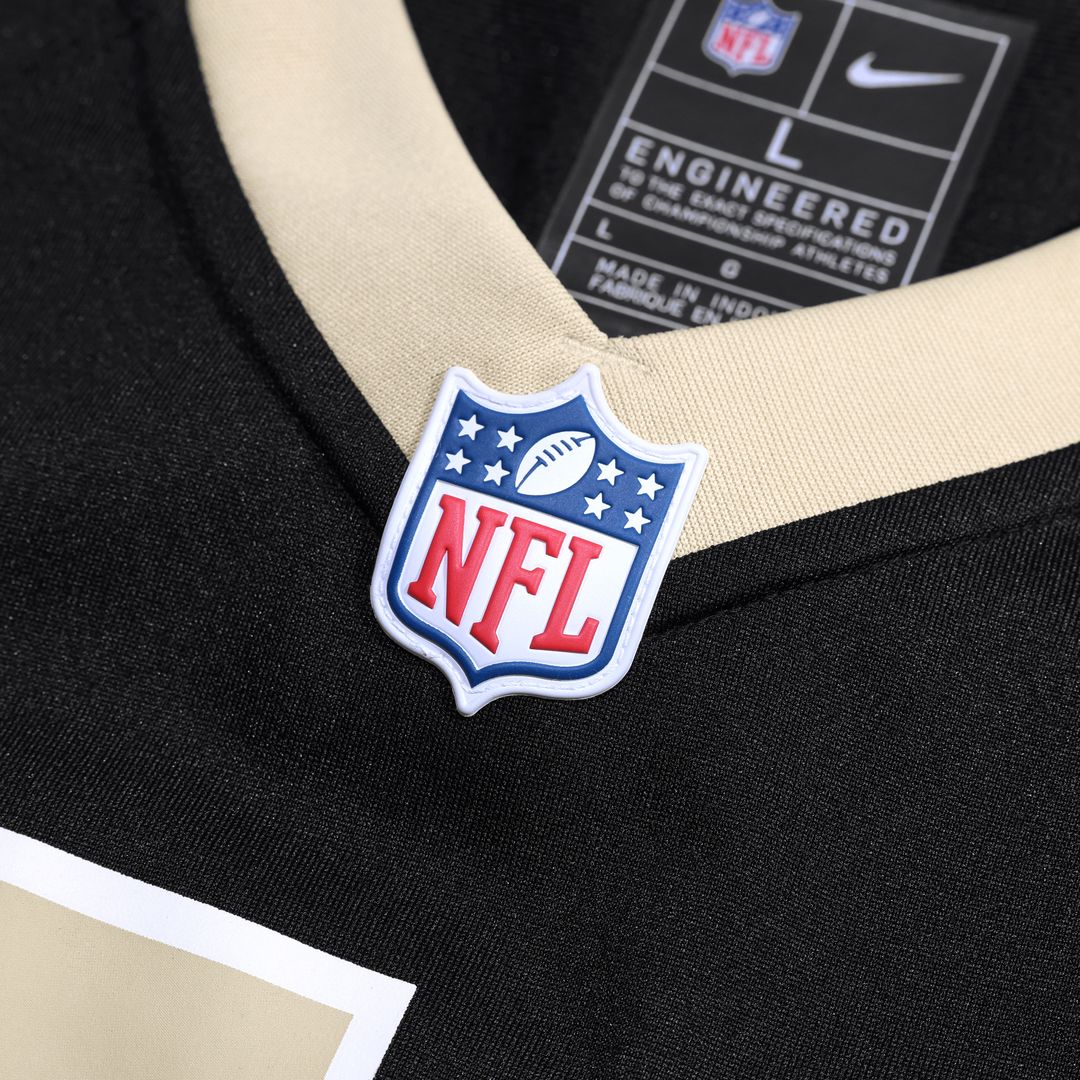 Mason Tipton New Orleans Saints Nike Team Game Official Jersey -  Black
