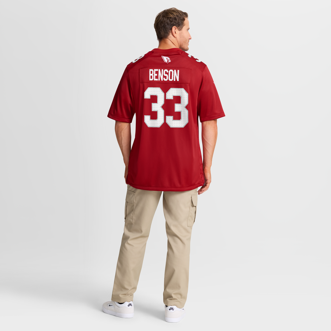 Trey Benson Arizona Cardinals Nike Team Game Jersey - Cardinal