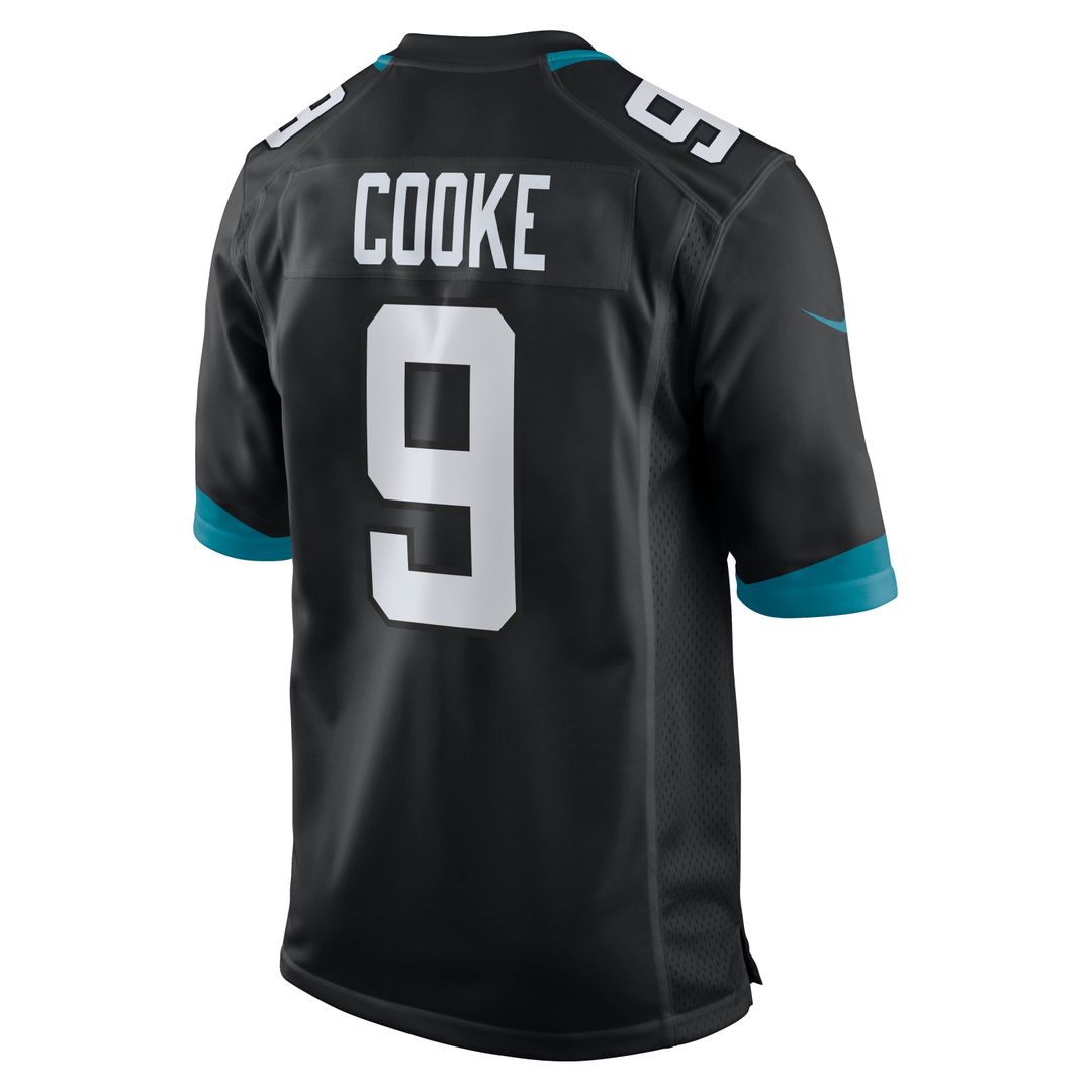 Logan Cooke Jacksonville Jaguars Nike Game Official Jersey - Black